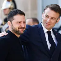 ماکرون: انتظار داریم دیدار بین زلنسکی و پوتین به‌زودی برگزار شود