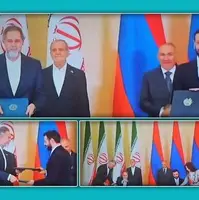 امضای تفاهم‌نامه سینمایی ایران و ارمنستان با حضور پزشکیان
