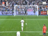 گل اول رئال مادرید به اوساسونا توسط کیلیان امباپه