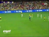 گل سوم النصر توسط ژوائو فلیکس به دلیل خطای رونالدو روی فابینیو مردود شد