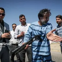 عکس/ بازسازی صحنه قتل ناموسی