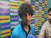 فرزین معامله گری بازیکن تیم ملی امید : به حضور روانخواه امیدواریم