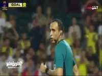 شادی رونالدو پس از تایید گل ژائو فلیکس