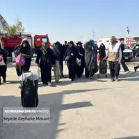 حال و هوای مرز خسروی و خروج زائرین ایرانی از مرز