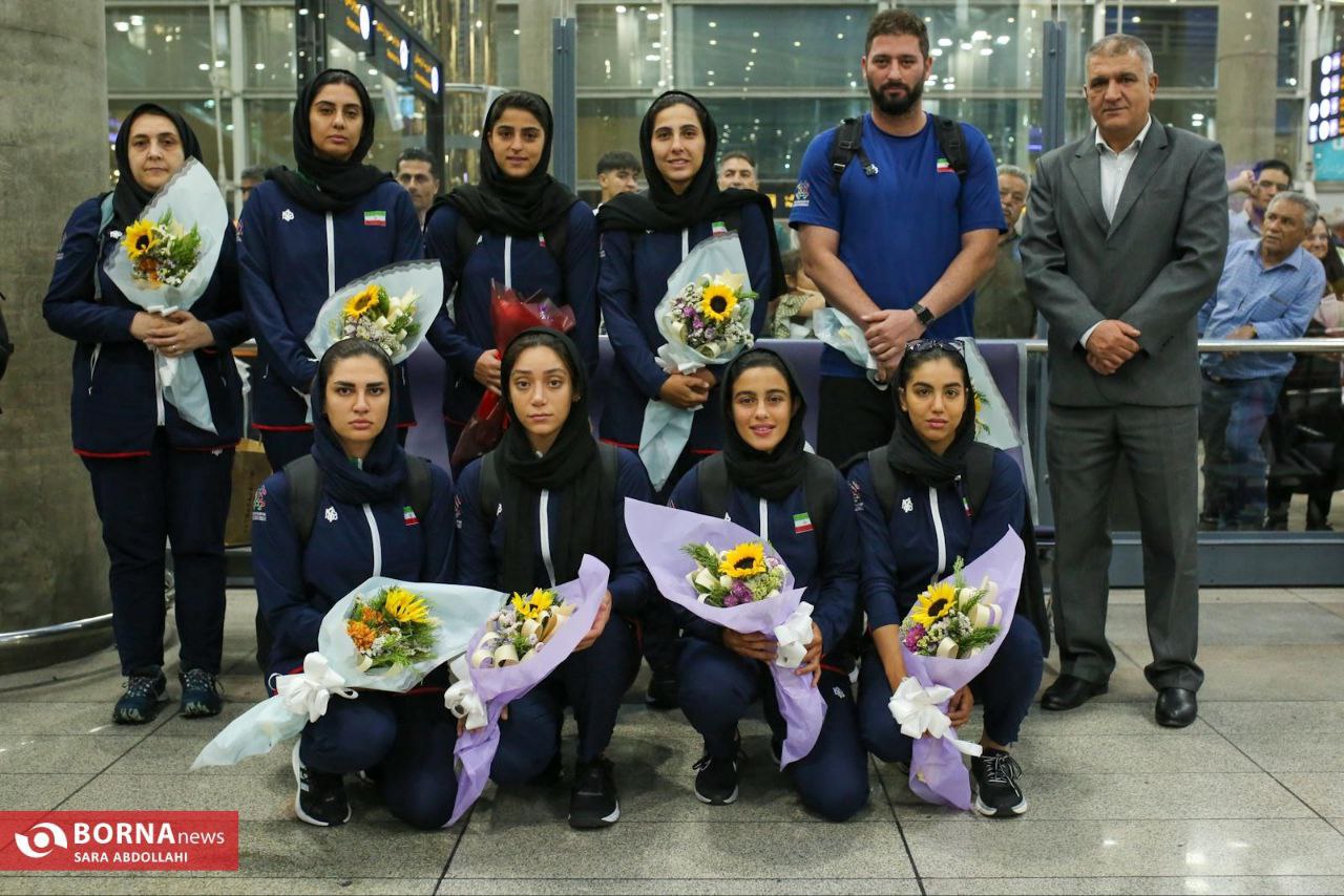 عکس/ بازگشت کاروان ایران از بازی‌های جهانی چنگدو 