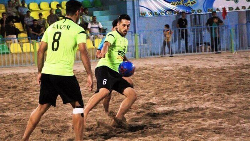 پیروزی پرگل تیم فوتبال ساحلی گلساپوش یزد بر شاهین خزر رودسر
