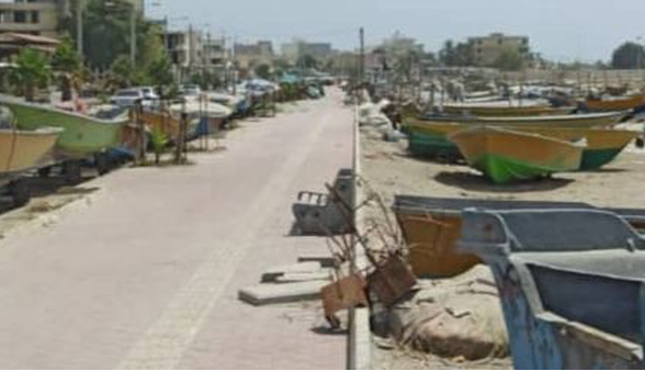 ساخت پارکینگ صیادی در ساحل مقسا در جاسک آغاز شد