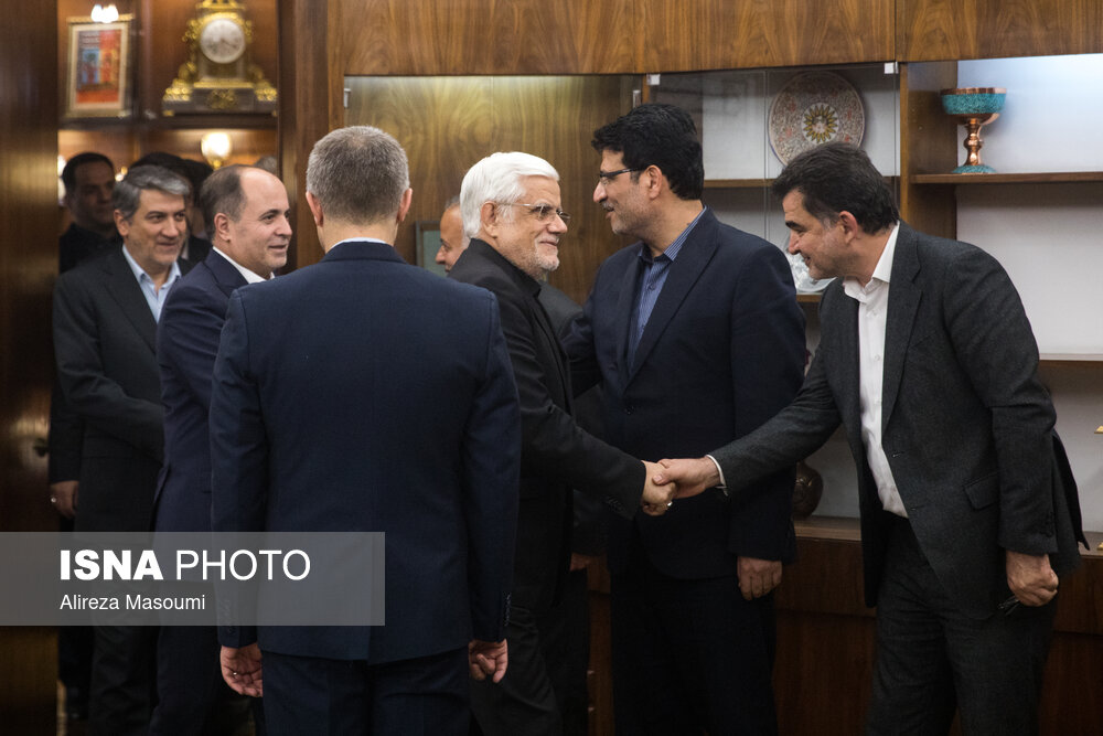 عکس/ دیدار وزیر امنیت غذایی و تحقیقات ملی پاکستان با معاون اول رئیس جمهور