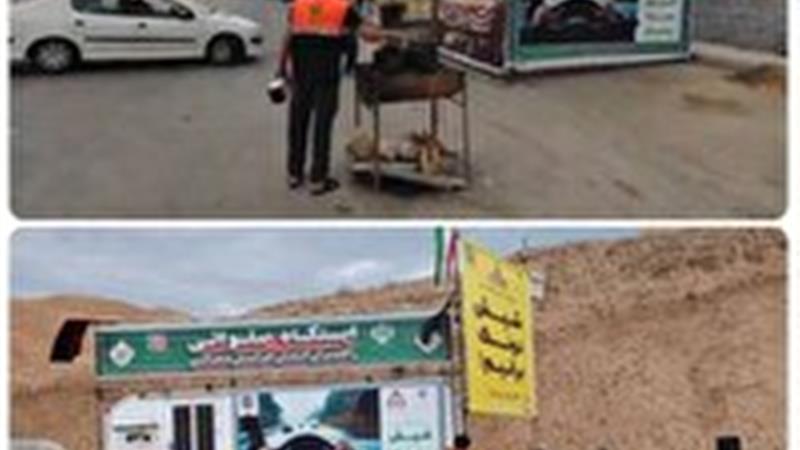 برپایی ۴ ایستگاه صلواتی در جاده‌های خراسان شمالی