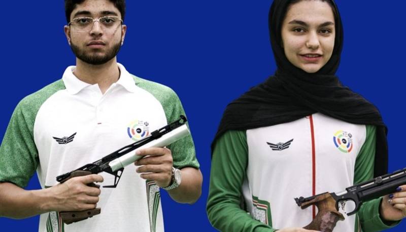 تیراندازی قهرمانی آسیا؛ مدال نقره برای تیم تپانچه ۱۰ متر میکس نوجوانان