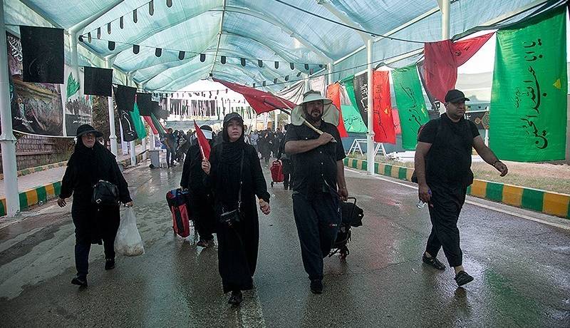 آمار تردد از پایانه مرزی خسروی در ایام منتهی به اربعین