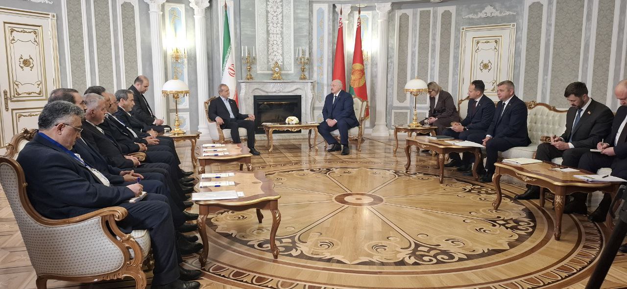 مذاکره خصوصی لوکاشنکو با پزشکیان