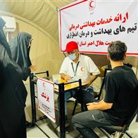 ارائه خدمات هلال احمر به ۵۱۸ هزار زائر اربعینی مرز مهران