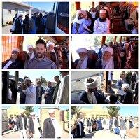 عزیمت کاروان زیارتی اهل سنت شهرستان درمیان به مشهدالرضا