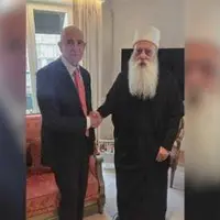 تصویری از دیدار فرستاده ترامپ با رئیس طایفه دروزی‌های اسرائیل