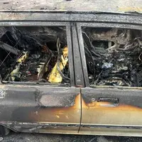 حریق ۴ خودرو در خیابان مولوی تهران