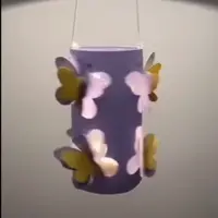 چراغ خواب جادویی با بطری بازیافتی