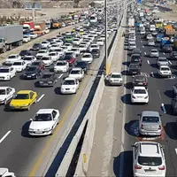 ترافیک در ورودی مشهد سنگین و پرحجم است؛ تردد ۸۴ هزار زائر پیاده