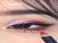 آرایش چشم صورتی ملیح و ناز!