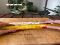 رول پروتئینی بدون آرد
