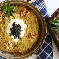 حلیم بادمجان یک غذای سالم وخوشمزه