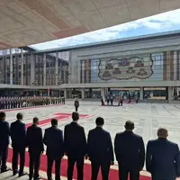 استقبال رسمی رئیس جمهور بلاروس از پزشکیان