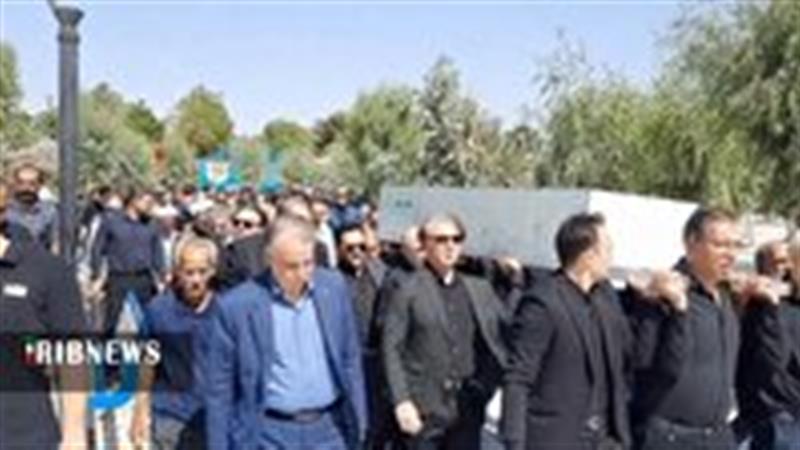 تشییع مادر شهید در قم