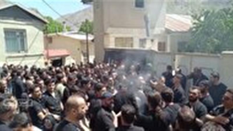 برگزاری مراسم عزاداری اهل بیت النبوه در کرج