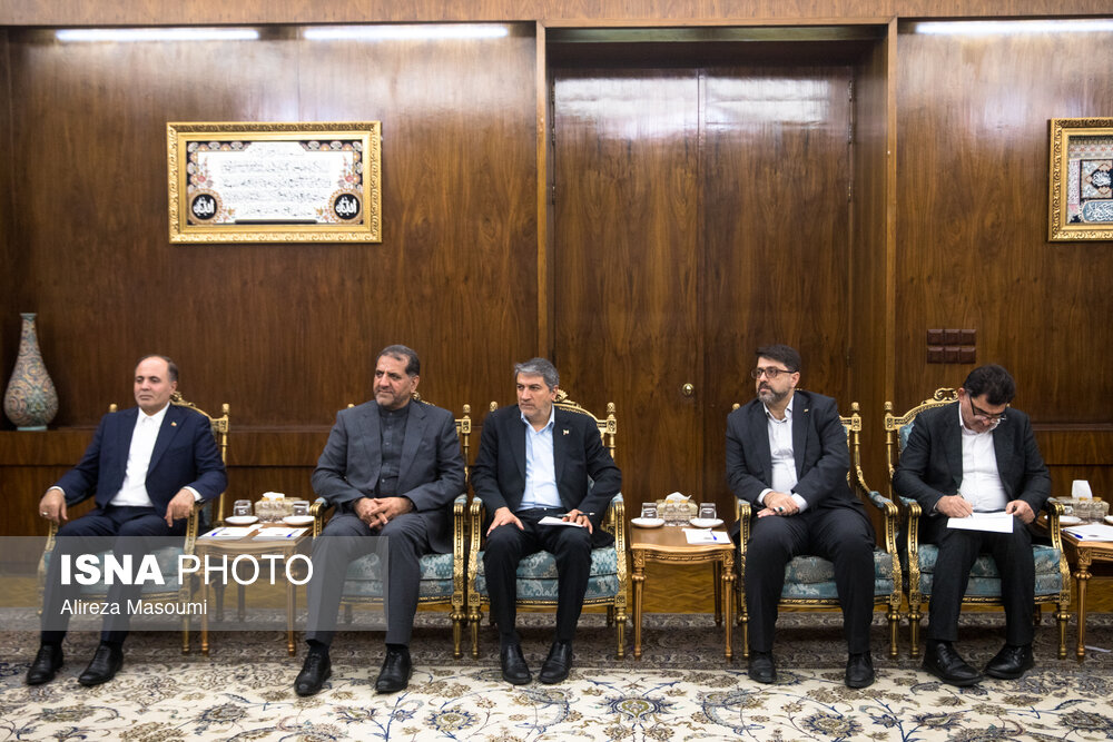 عکس/ دیدار وزیر امنیت غذایی و تحقیقات ملی پاکستان با معاون اول رئیس جمهور