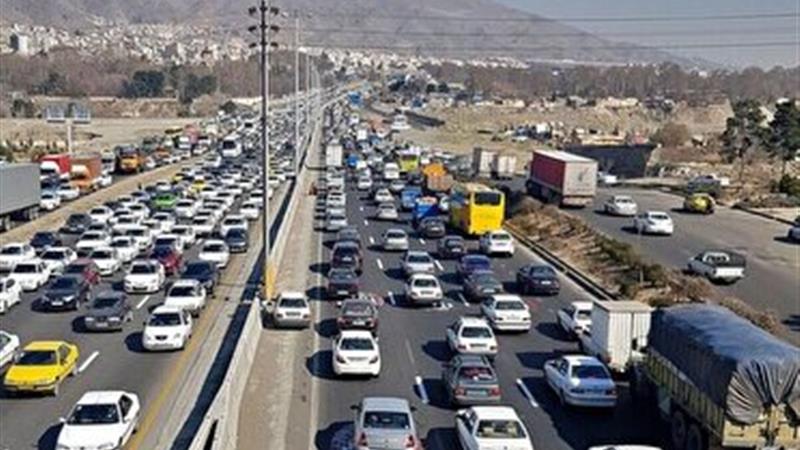 ترافیک  نسبتا پرحجم در جاده های خراسان جنوبی