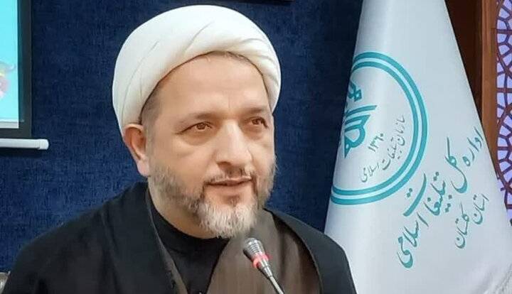 برگزاری مراسم عزاداری با حضور کاروانهای گلستانی در حرم رضوی