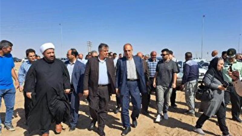 بازدید استاندار مرکزی از شهرستان فراهان