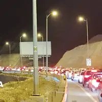 ترافیک سنگین در آزادراه تهران - شمال؛ رانندگان عجله نکنند
