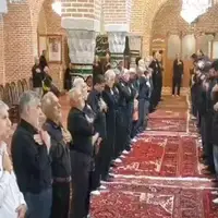 اجتماع عزاداران تبریزی در سالروز رحلت پیامبر اکرم