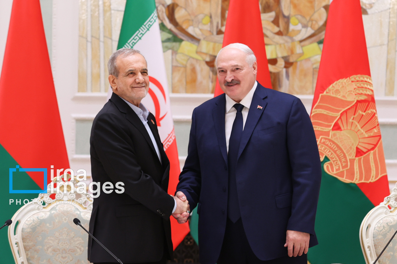 رهاورد سفر پزشکیان؛ از تولید مشترک تا علاقه بلاروس به مسیر ترانزیتی ایران