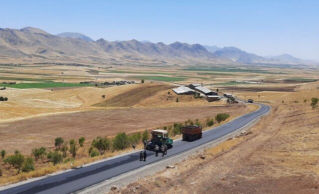 امسال ۱۲۰ کیلومتر از راههای روستایی کرمانشاه آسفالت میشود