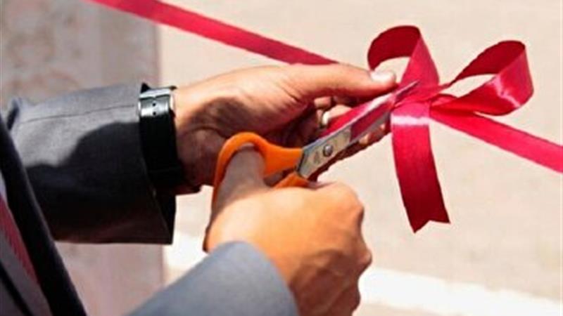 افتتاح ۸۲۲ طرح ره آورد هفته دولت درخراسان شمالی