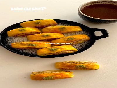 شیرینی رولی گردویی؛ در کنار چای میچسبه