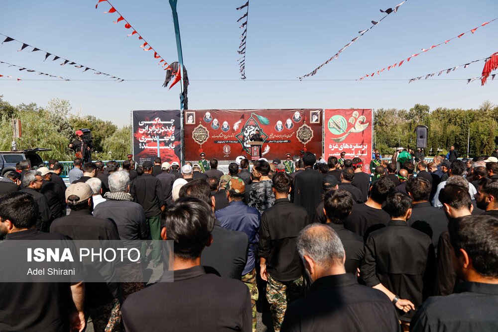 عکس/ مراسم عزاداری ۲۸ صفر در اصفهان