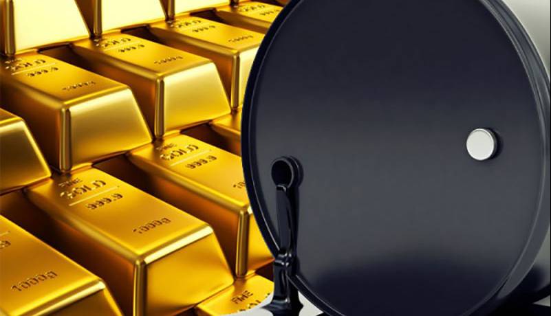 قیمت جهانی نفت و طلا