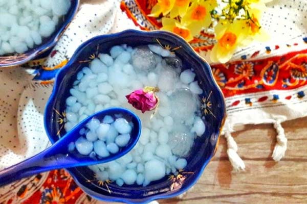 فالوده کرمانی با طعم بهاری