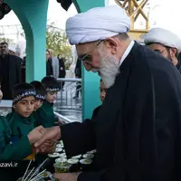 حضور تولیت آستان قدس رضوی در بخش‌های مختلف اسکان و مواکب خدمت‌رسان 