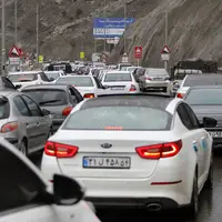 ترافیک سنگین در محورهای شمالی