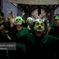 عزاداری روز بیست و هشتم ماه صفر در بازار تهران