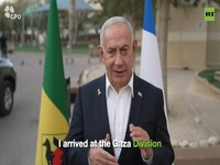 نتانیاهو: برای تایید عملیات تصرف وارد غزه شدم