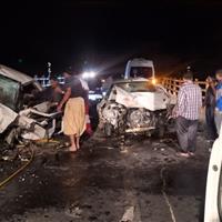 مصدومیت ۱۳ نفر بر اثر ۲ حادثه رانندگی در کردستان