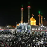 عکس/ شب رحلت پیامبر(ص) و شهادت امام حسن(ع) در حرم حضرت معصومه(س)