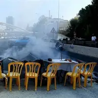 تظاهرات مجدد صهیونیست‌ها علیه جنگ در غزه؛ معترضان خیابان‌ها را بستند