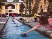 باغ زیبای فینِ کاشان