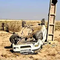 واژگونی خودروی رئیس کمیته داوران خوزستان